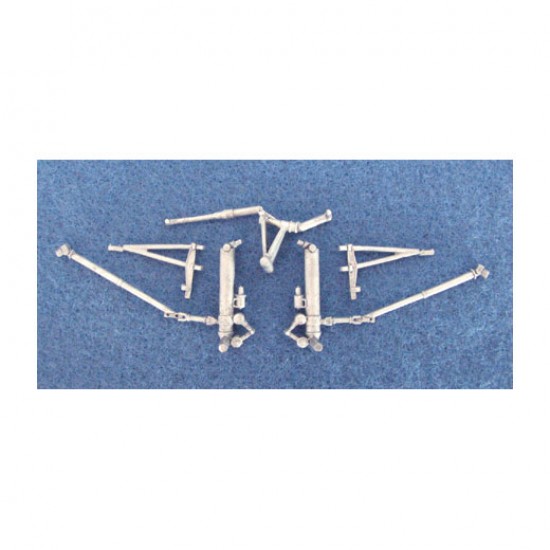 1/72 B-17G Flying Fortress Landing Gear for Revell kits (white metal)