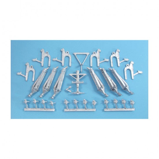 1/72 A400M Grizzly Landing Gear for Revell kits (white metal)