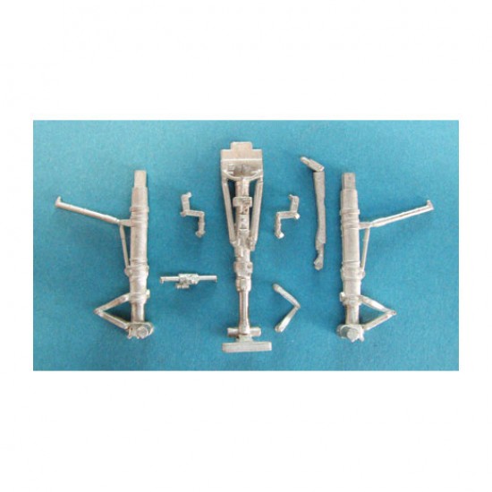 1/72 Su-33 Flanker D, J-15 PLAAF Landing Gear for Hasegawa kits (white metal)