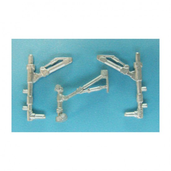 1/72 B-57B/G Canberra Landing Gear for Italeri kits (white metal)