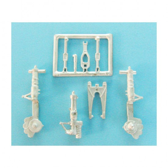 1/72 F-89D/J Scorpion Landing Gear for Revell kits (white metal)