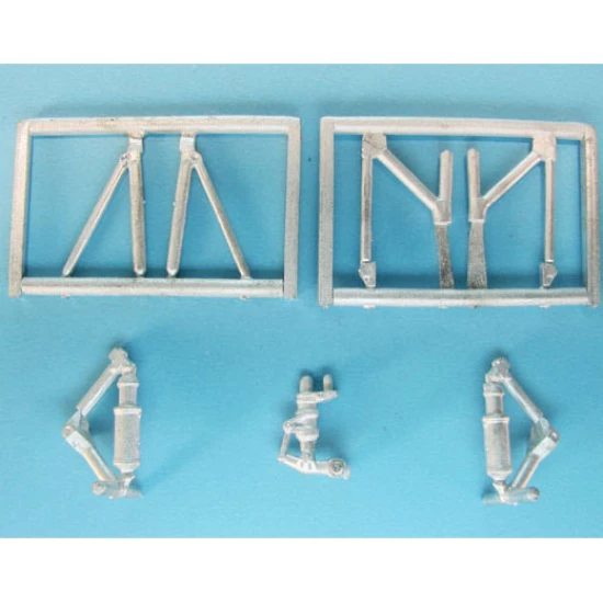 1/72 Mi-26 Halo Landing Gear for Zvezda/Revell kits (white metal)