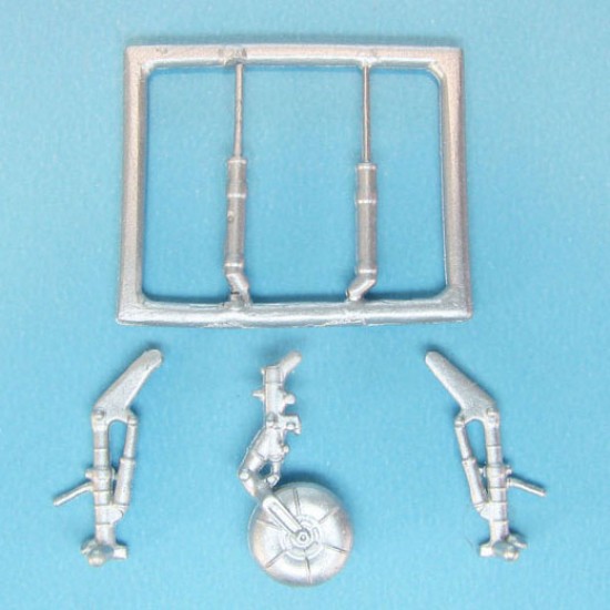 1/72 MIG-15 Landing Gear for Eduard kits (white metal)