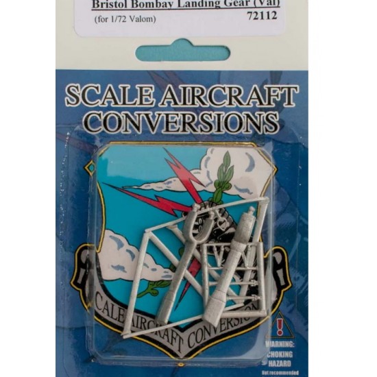 1/72 Bristol Bombay Landing Gear (white metal)