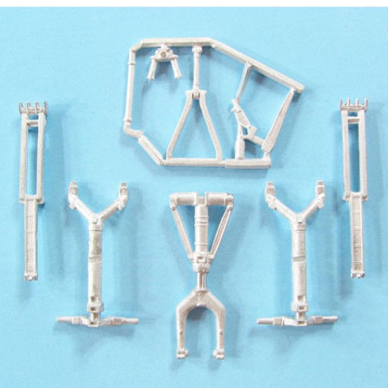 1/72 C-54/DC-4 Skymaster Landing Gear for Revell kits (white metal)