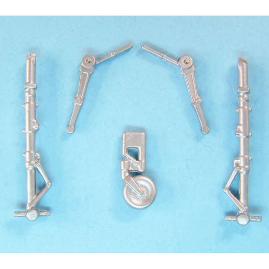 1/72 Fw 190 Landing Gear for Eduard kits (white metal)