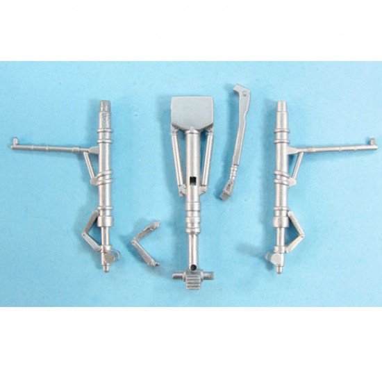 1/72 Su-33 Flanker, J-15 PLAAF Landing Gear for Trumpeter kits (white metal)