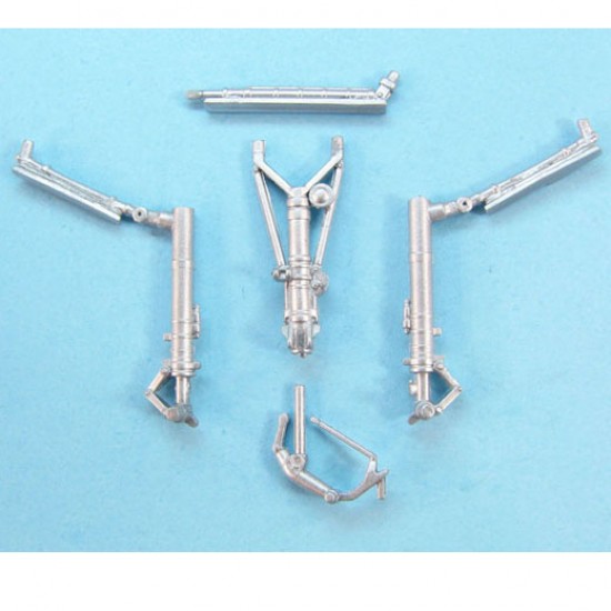 1/72 MiG-29 Fulcrum Landing Gear for Trumpeter kits (white metal)