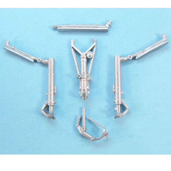 1/72 MiG-29 Fulcrum Landing Gear for Trumpeter kits (white metal)