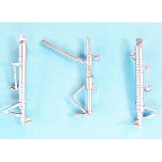 1/72 Su-33 Flanker D Landing Gear for Zvezda kits (white metal)