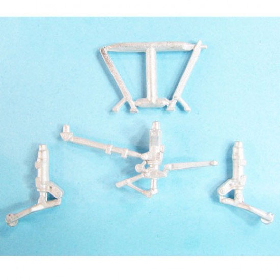 1/72 T-45A/C Goshawk Landing Gear for Wolfpack/Italeri/Testors kits (white metal)