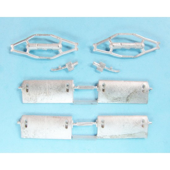 1/72 Fokker D.VII Landing Gear for Eduard kits (2 sets) 