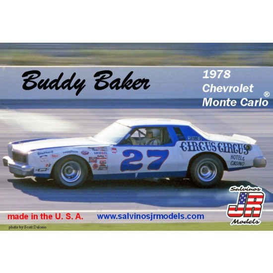 1/25 Buddy Baker #27 1978 Chevrolet Monte Carlo [BBMC1978O]