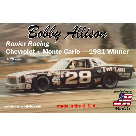 1/25 Bobby Allison #28 Ranier Racing Chevy Monte Carlo 1981 [BAMC1981R]