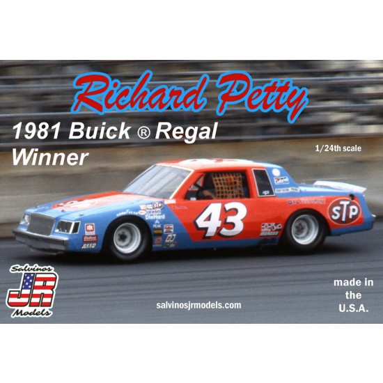 1/25 Richard Petty #43 Buick Regal 1981 Winner