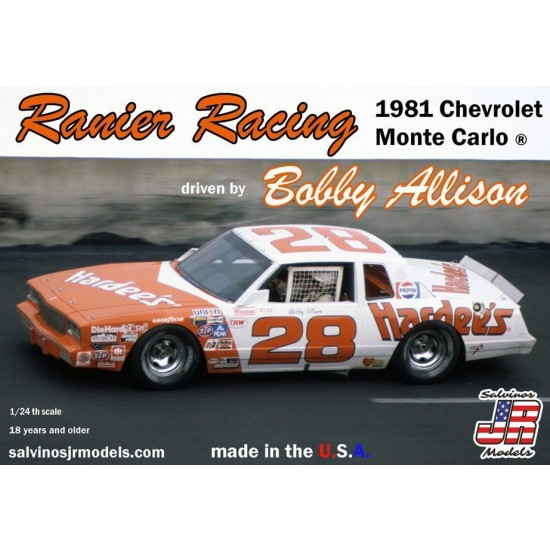 1/24 Ranier Racing 1981 Monte Carlo Driven by Bobby Allison [RRMC1981C]