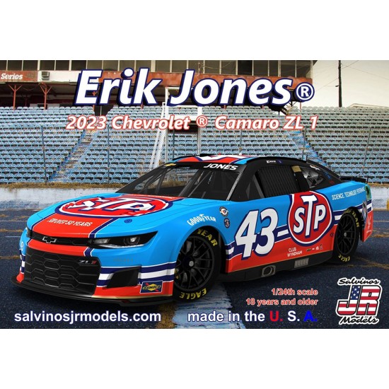 1/24 Erik Jones #43 STP 2023 NASCAR Next Gen Chevrolet Camaro