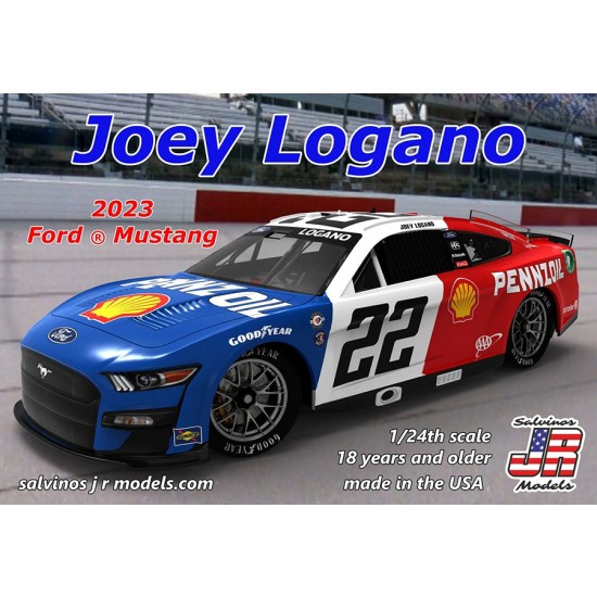 1/24 Team Penske 2023 Joey Logano Ford Mustang "Throwback"