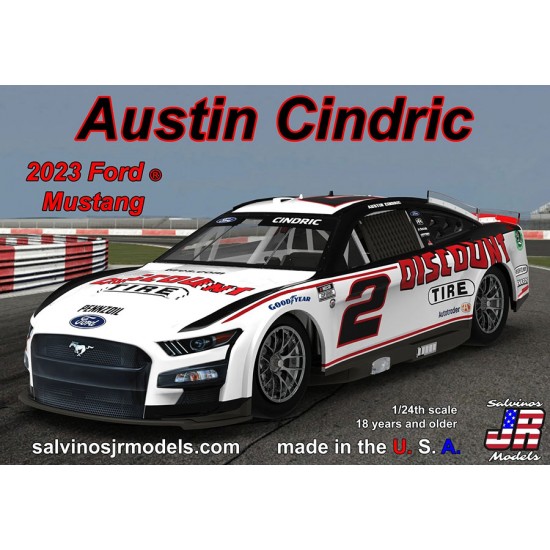 1/24 Team Penske 2023 Austin Cindric  Ford Mustang Primary