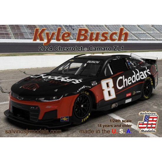 1/24 Richard Childress Racing 2024 Kyle Busch Camaro 'Cheddars' [RCC2024KBP]