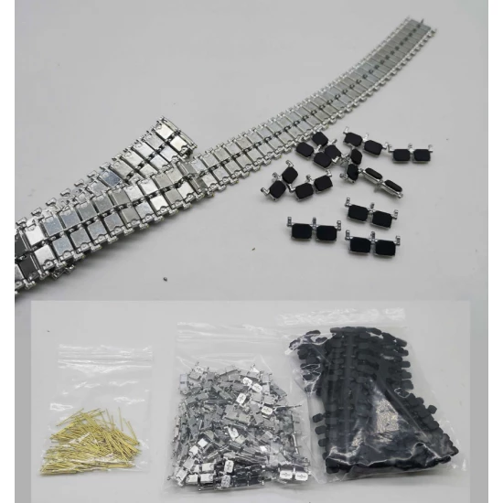 1/35 Modern US M1A2 Rubber Type Metal Tracks 