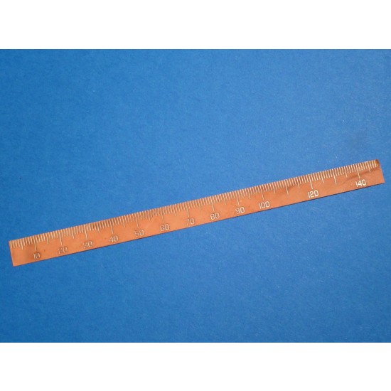 Flexible Copper Ruler in mm (millimetre)