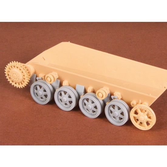 1/35 Toldi I/II/III Roadwheels & Suspension Set for Hobby Boss #82477/82478/82479 (Resin)