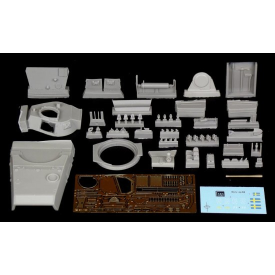 1/35 Stridsvagn m/38 Swedish Tank Conversion Set for Hobby Boss kits