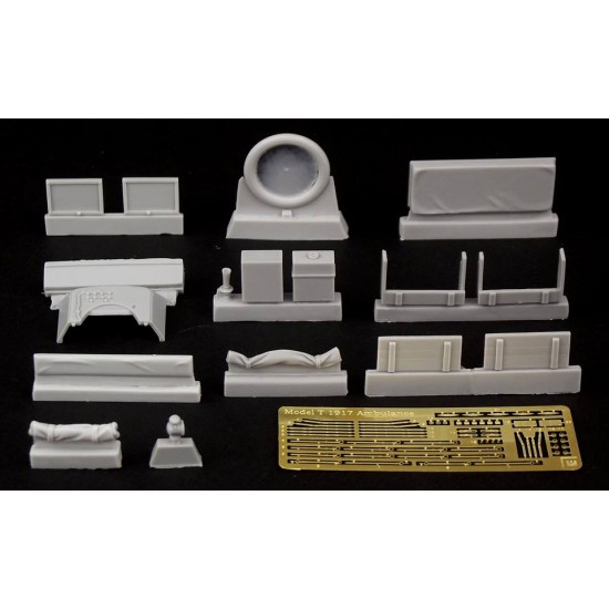 1/35 Ford Model T Ambulance Update Detail Set for ICM kits