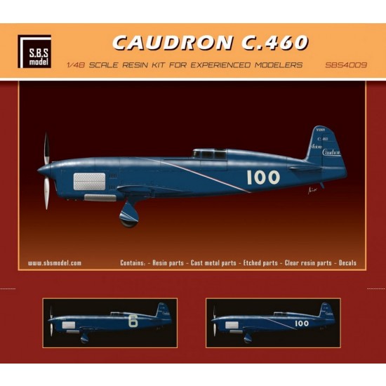 1/48 Caudron C.460 Racing Aircraft