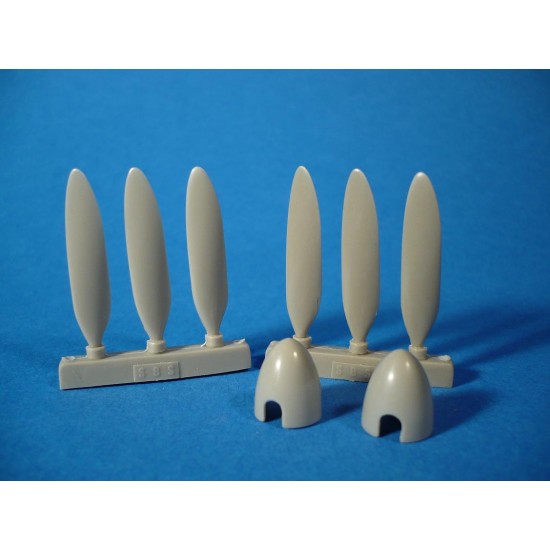 1/48 Heinkel He 219 Short Spinner Propeller Set for Tamiya kit