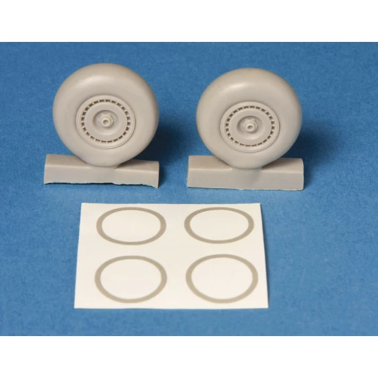 1/48 Dornier Do 217 Main Wheels (2pcs) &Paint Mask for Revell/Monogram kit