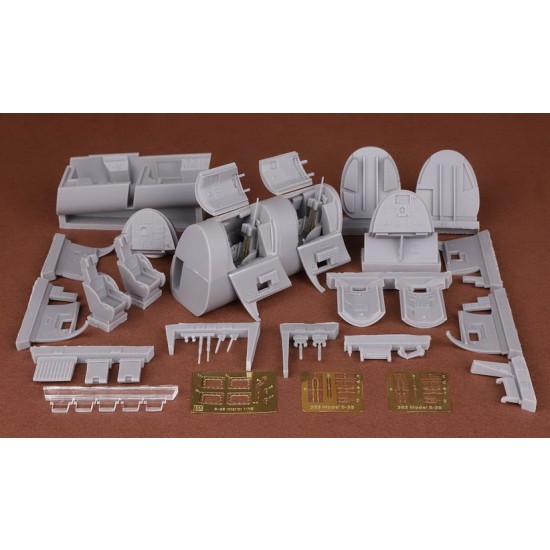 1/48 B-58 Hustler Bomber/Navigator and DSO Cockpit set for Monogram/Revell kit