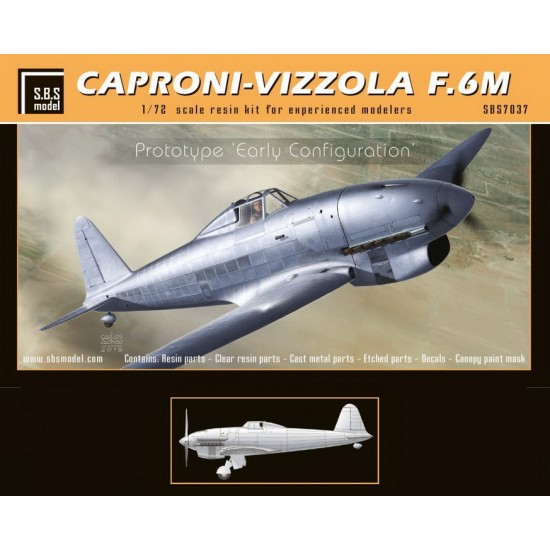 1/72 Caproni-Vizzola F.6M Prototype 'Early Configuration'