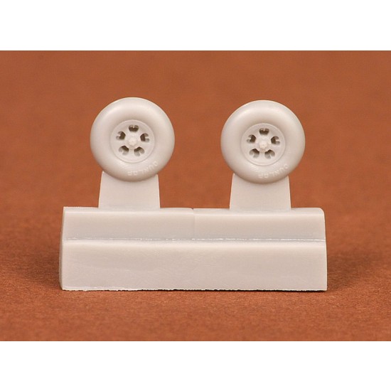 1/72 Supermarine Spitfire Wheel Set (5-Spoke Disc) for Mk.I, Mk.II, Mk.V