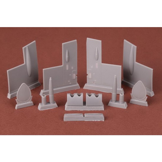 1/24 Supermarine Spitfire E-wing Configuration for Airfix kit