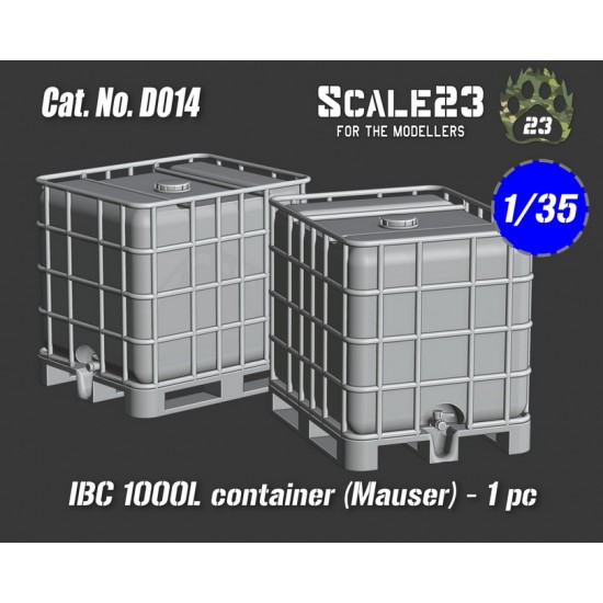1/35 Ibc 1000L Container Mauser (1pc)