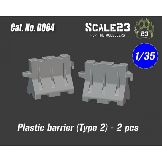 1/35 Plastic Barrier Type 2 (2pcs)