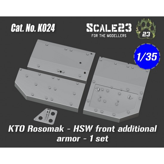 1/35 KTO Rosomak Hsw Front Additional Armour 1 Set