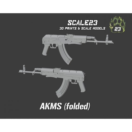 1/35 AKMS Assault Rifle (Folded) (4pcs)