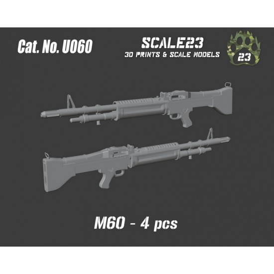 1/35 M60 Machine Gun (4pcs)