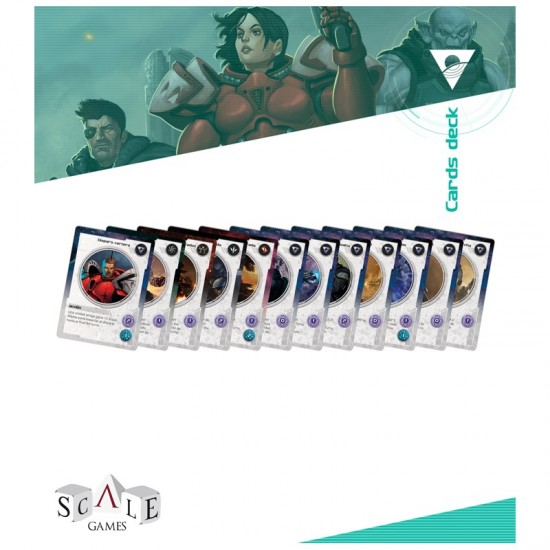 Cards Deck 2nd Edition (53 Tactical Cards And 8 Mission Cards)