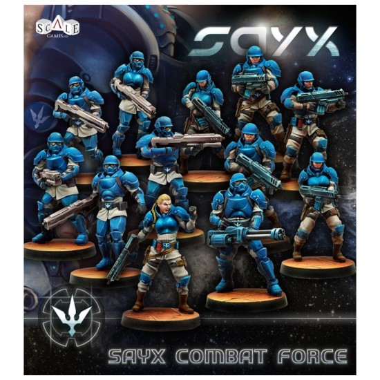1/48 (35mm Scale) Fallen Frontiers Combat Forces Saix Figures Set