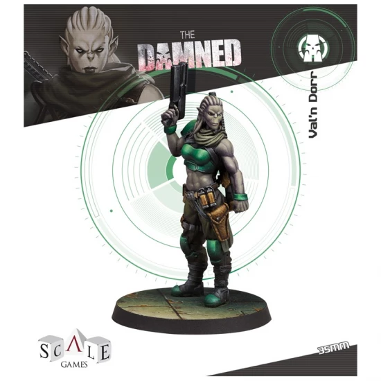 1/48 (35mm Scale) Fallen Frontiers The Damned Hero - Val'N Dorr
