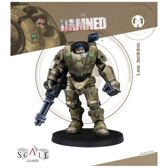 1/48 (35mm Scale) Fallen Frontiers The Damned Hero - Lee Jenkins