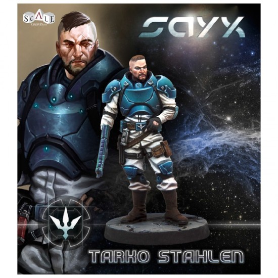 1/48 (35mm Scale) Fallen Frontiers Sayx Hero - Tarko Stahlen