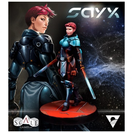 1/48 (35mm Scale) Fallen Frontiers Sayx Hero - Bianca Carlsson