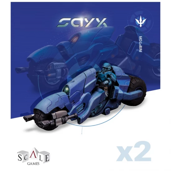 1/48 (35mm Scale) Fallen Frontiers Sayx - The Raptor (2pcs)