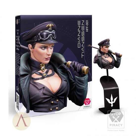 1/12 Heroes of Fallen Frontiers - Dianne Tianssen (Resin Bust)