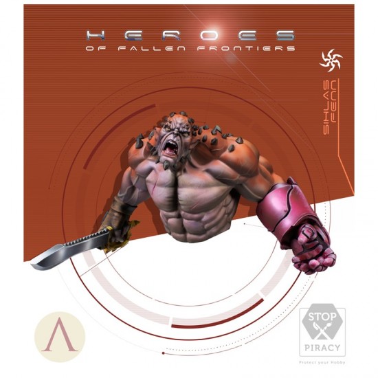 1/10 Heroes of Fallen Frontiers Shilas Fenn Resin Bust